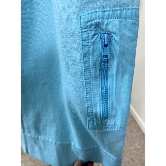 Eddie Bauer Blue Sweat Skirt with Side Pocket - Size Large (EUC) - Picture 4 of 5